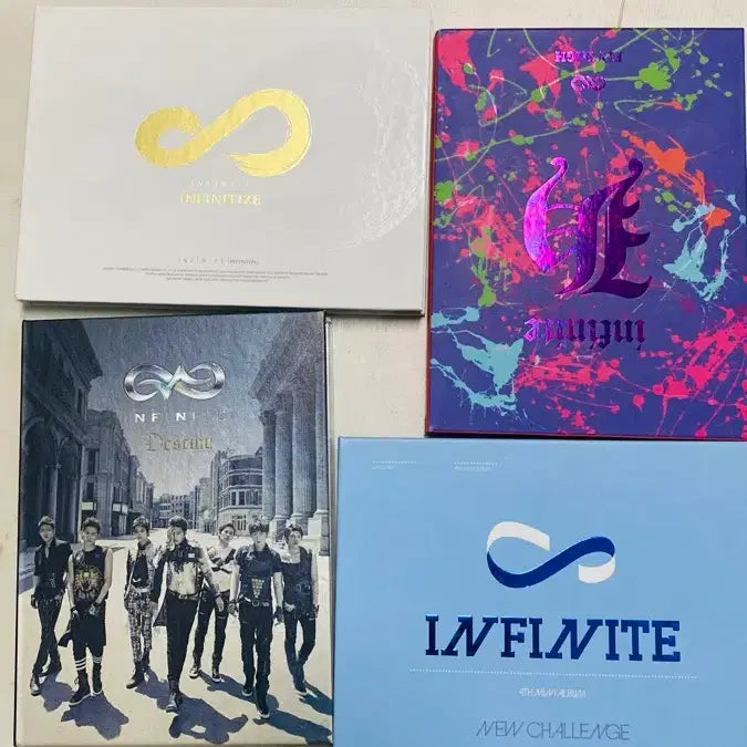[BUNJANG] Infinite 4 Album Bundle Set / 인피니트 앨범 세트 4종