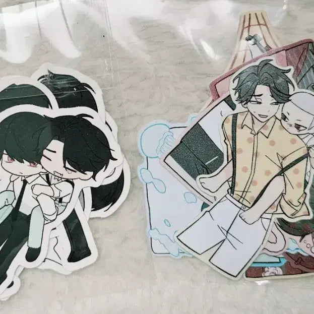 [BUNJANG] Ooe Otake Fragment Sticker Set (2 Types) / 오오에 오오타케 조각 스티커 2종 세트