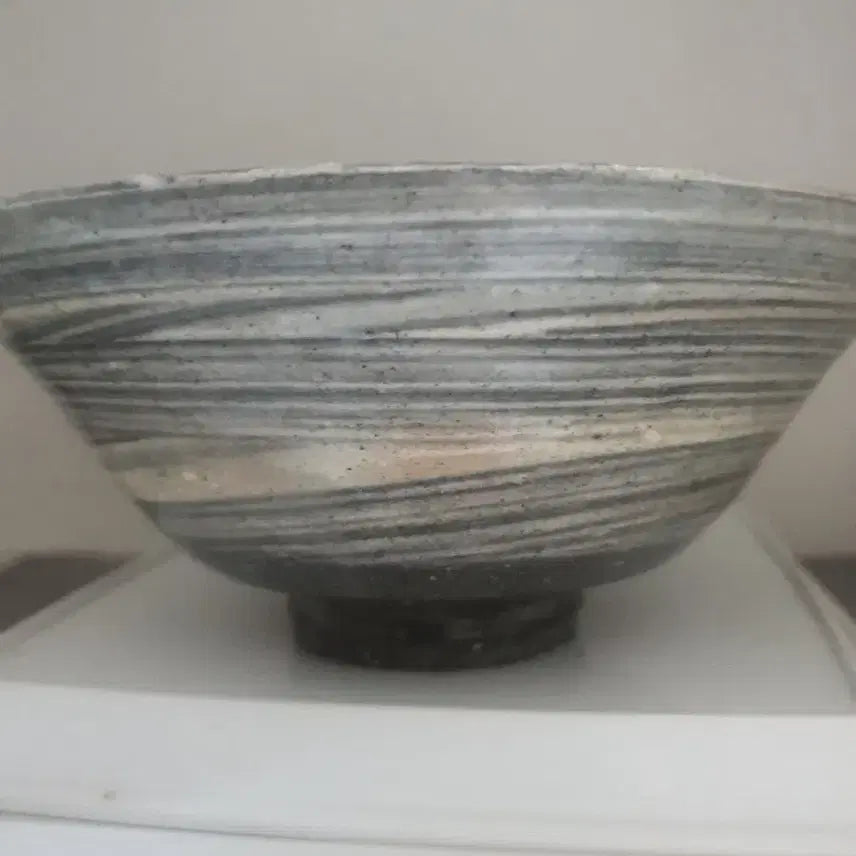 [BUNJANG] Joseon Dynasty Celadon Inlaid Spiral Pattern Plate/Tea Bowl / 분청사기상감나선무늬접시/다완