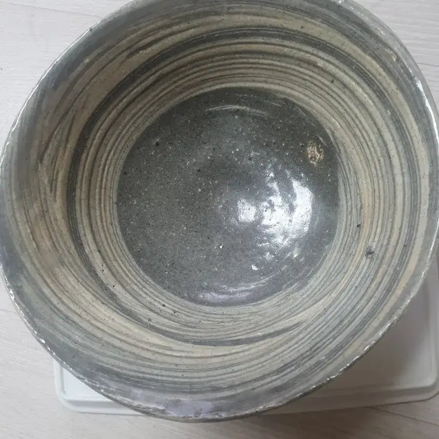 [BUNJANG] Joseon Dynasty Celadon Inlaid Spiral Pattern Plate/Tea Bowl / 분청사기상감나선무늬접시/다완