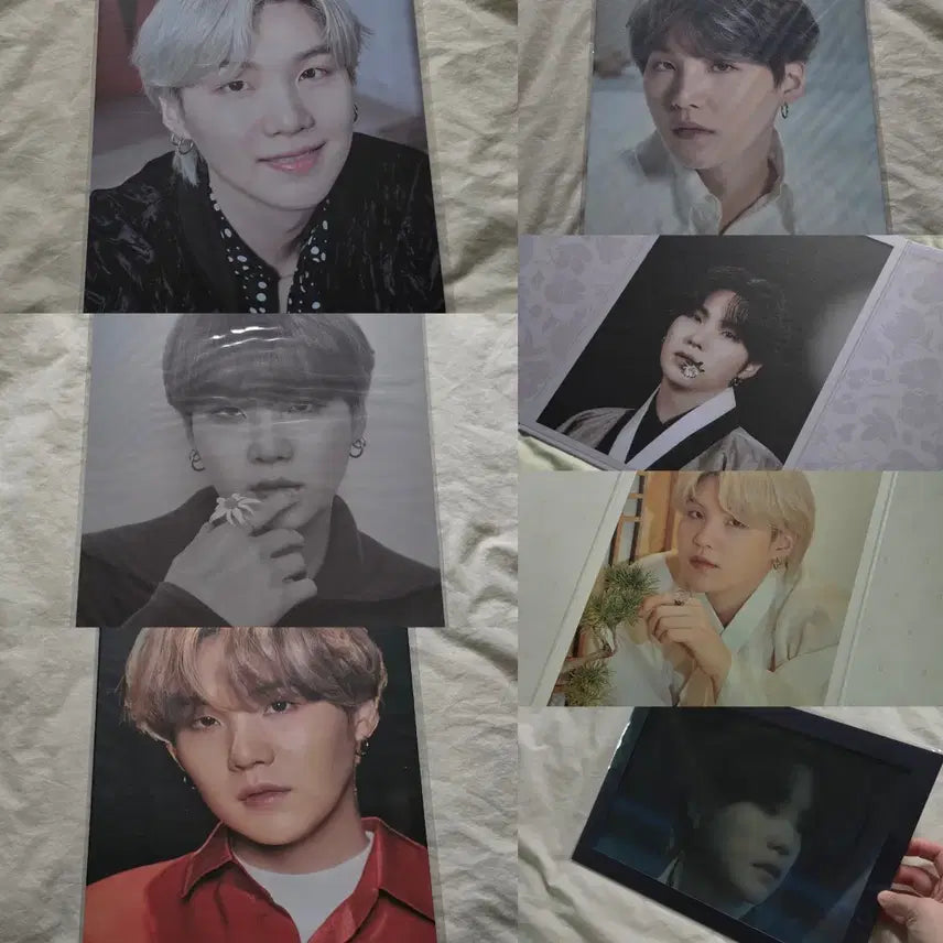 [BUNJANG] Suga Bundle Set Lenticular Photocard / (일괄)SUGA 프포,렌티큘러