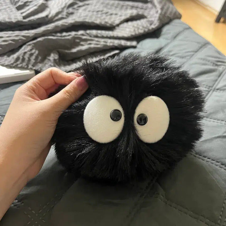 [BUNJANG] Studio Ghibli Dust Sprite Makuro Kurosuke Plush Toy / (일본지브리정품)지브리 먼지 마쿠로쿠로스케 인형