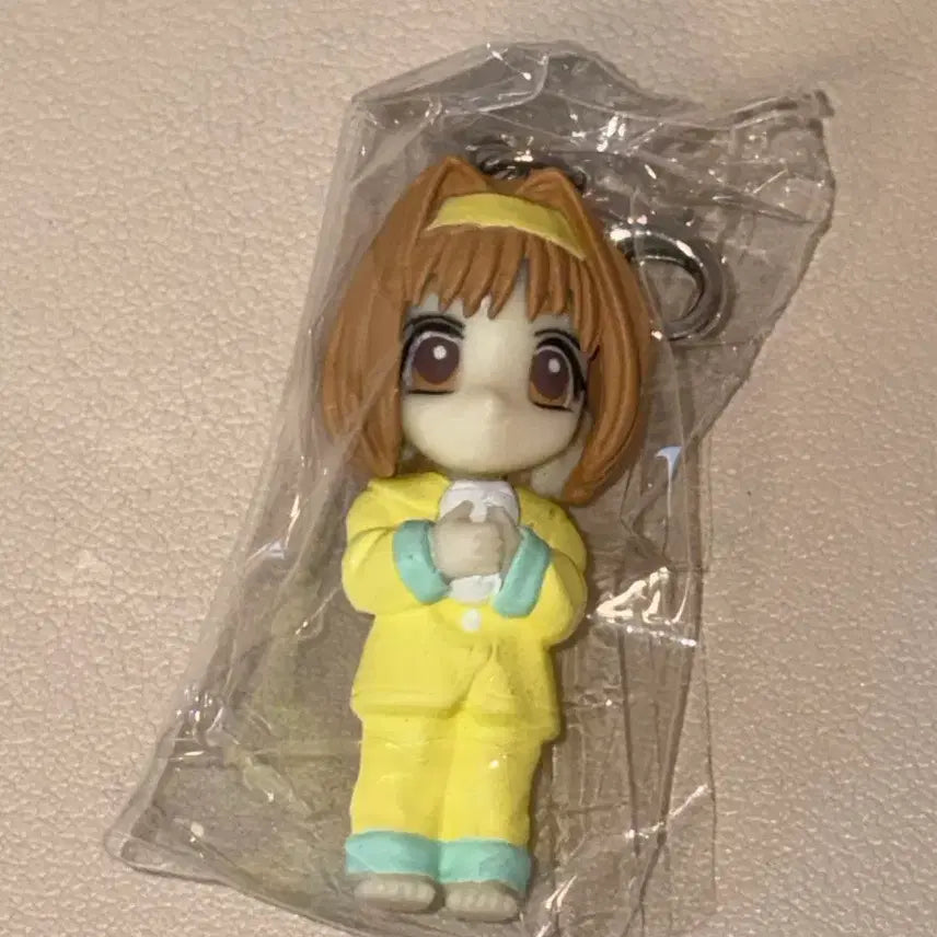 [BUNJANG] Vintage Anime Girl Sealed Keychain / 고전 미소녀 미개봉 키링