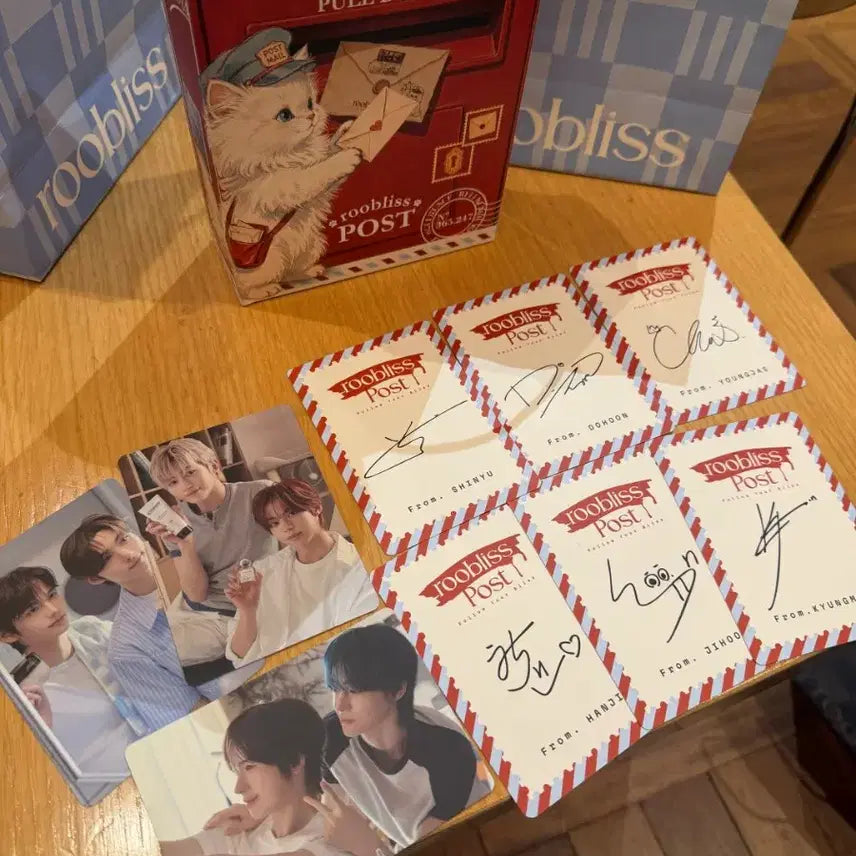 [BUNJANG] Rublis Unreleased Signed Photocard Set / 루블리스 미공 싸인포카