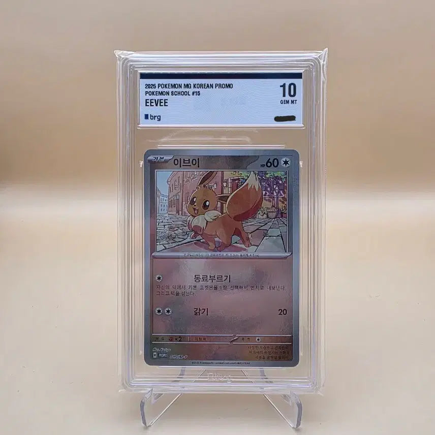 [BUNJANG] BRG 10 Grade Eevee Promo Card / BRG 10등급) 이브이 프로모