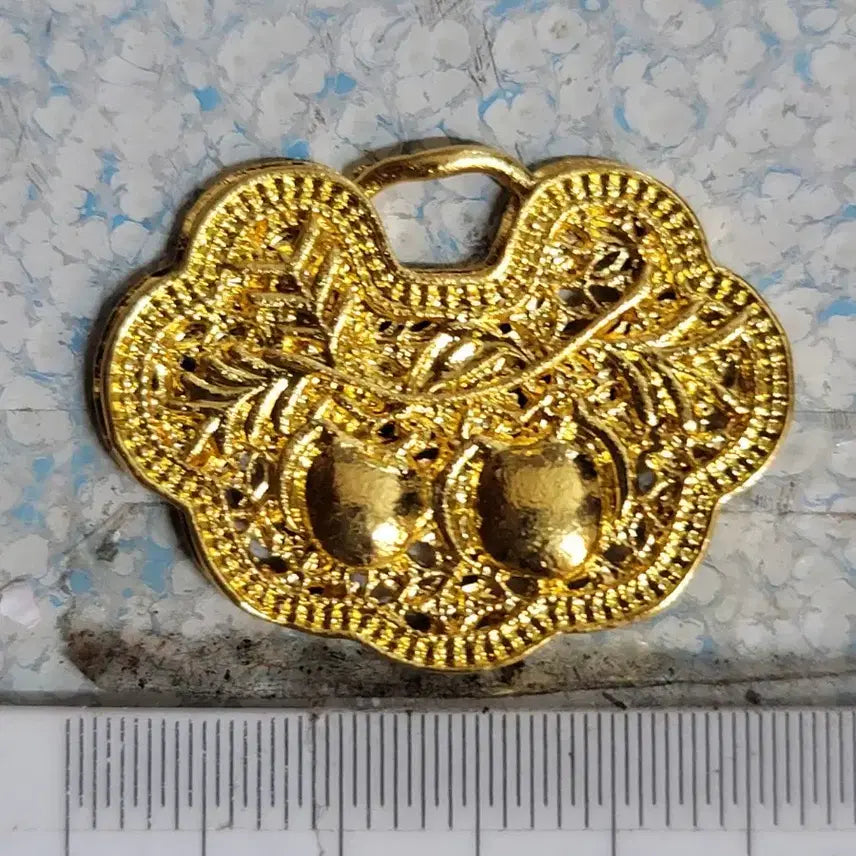 [BUNJANG] Gilt Bronze Buddha Statue - Amitabha Buddha / ㅎ193.금동.불교.해탈.부처님.호신불.괴불.불상.관세음.비로자나불.금화.은화