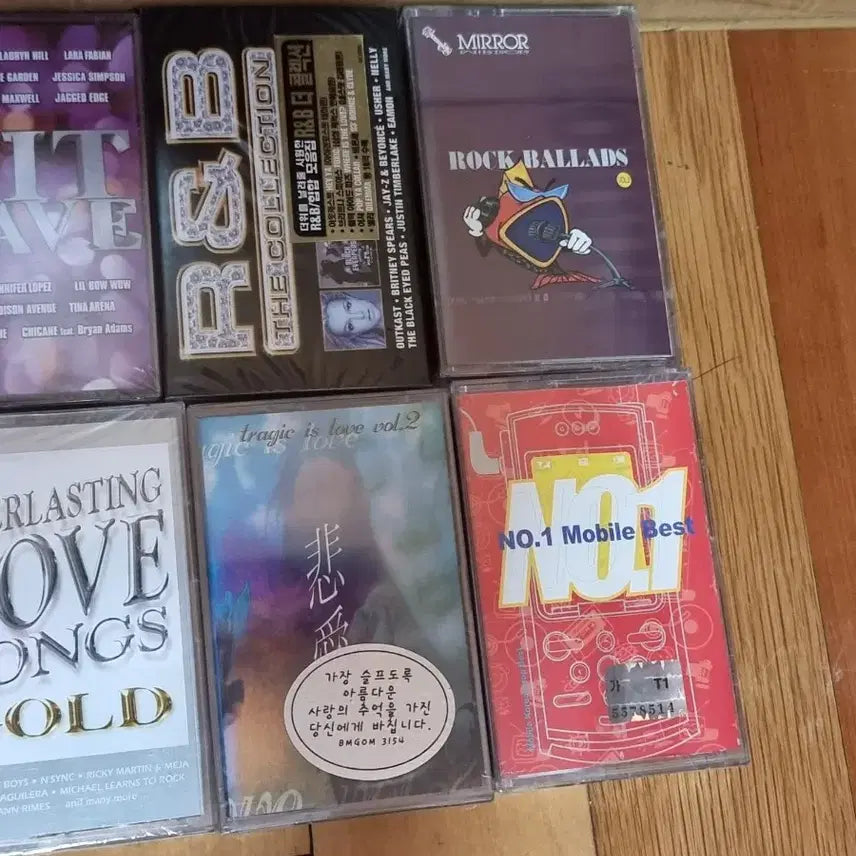 [BUNJANG] Pop Song Compilation Unsealed Cassette Tape 10 pcs Bundle Set / 팝등 컴필레이션 미개봉 카세트 테이프 10개 판매합니다