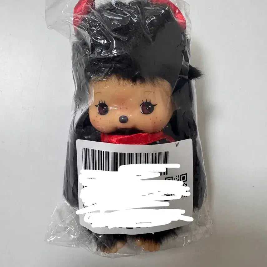 [BUNJANG] Monchhichi Bebe Chichi Devil Version Doll Figure Keychain (Sealed) / (미개봉)몬치치 베베치치 악마 버전 인형 피규어 키링