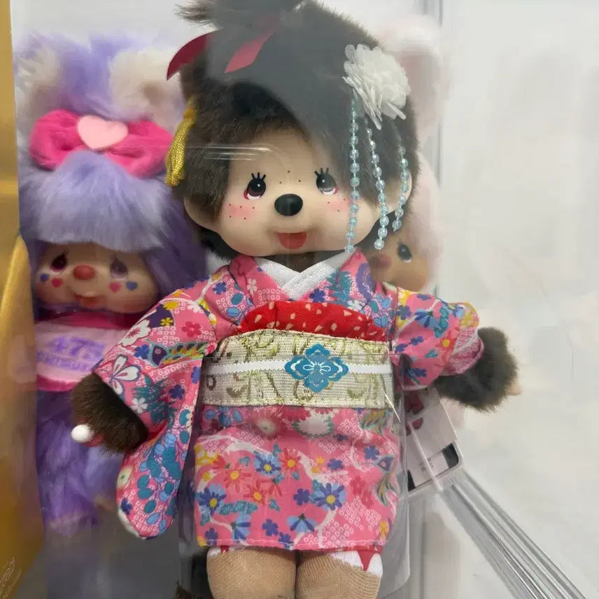 [BUNJANG] Rare Kabuki Monchhichi Doll / 휘귀템))가부키 몬치치 택O 판매