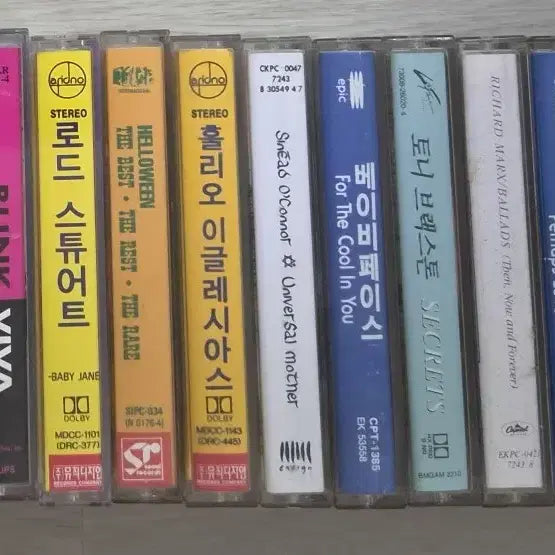 [BUNJANG] Pop Rock 15 Cassette Tapes (Unsealed) / 팝록 15장 (개봉 카세트테이프)