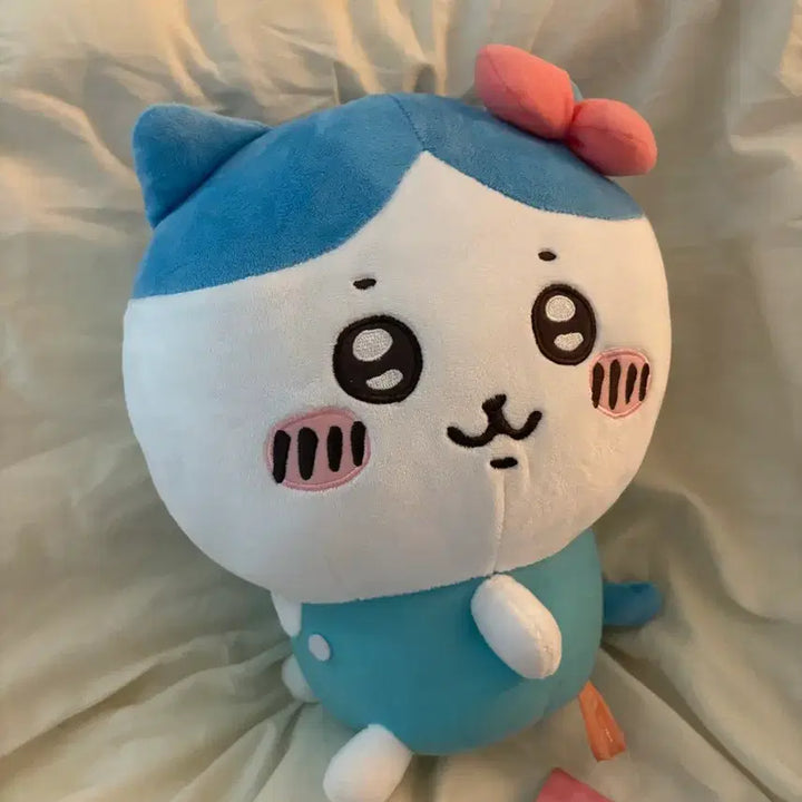 [BUNJANG] Sanrio (Authentic) Hello Kitty Hachitore Large Plush / (정품) 키티 하치와레 대형 인형