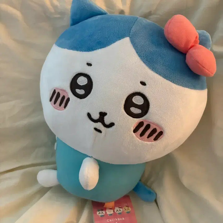 [BUNJANG] Sanrio (Authentic) Hello Kitty Hachitore Large Plush / (정품) 키티 하치와레 대형 인형