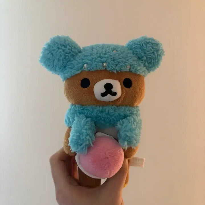 [BUNJANG] Genuine Classic Rilakkuma Doll Strawberry Ice Cream / (정품) 고전 리락쿠마 인형