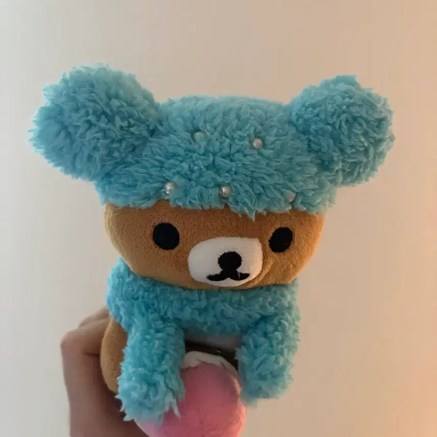 [BUNJANG] Genuine Classic Rilakkuma Doll Strawberry Ice Cream / (정품) 고전 리락쿠마 인형