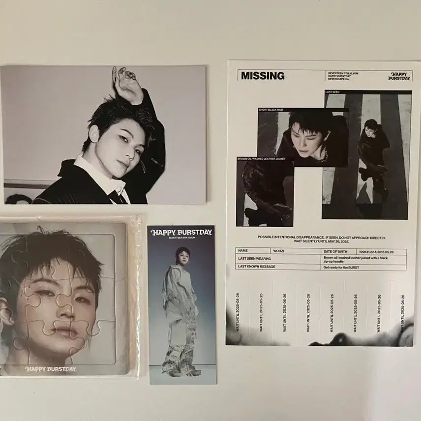 [BUNJANG] SEVENTEEN Woozi Birthday Bundle Set / 세븐틴 우지 해피 버스데이 일괄판매