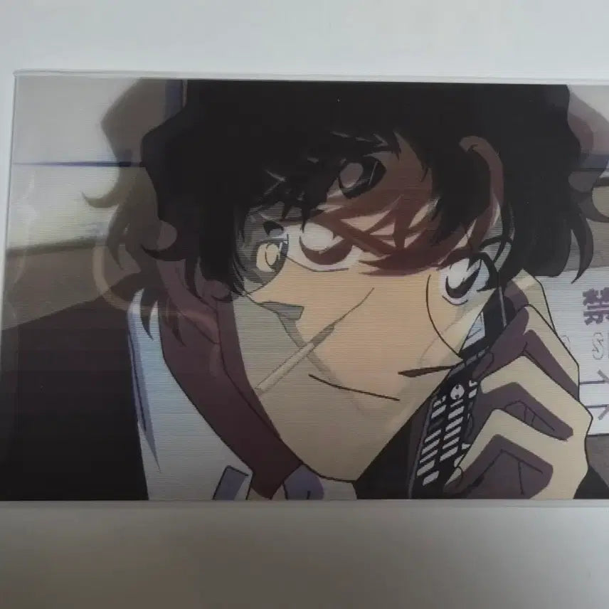 [BUNJANG] Detective Conan Jinpei Matsuda Lenticular Postcard / 명탐정코난 팝업 마츠다 진페이 렌티큘러 엽서