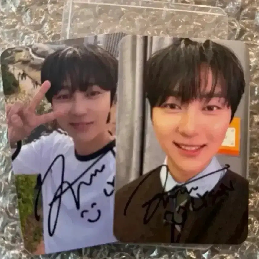 [BUNJANG] Listen Autographed Photocard Bundle Set / 가수 리슨 친필 사인 포카 일괄 260521