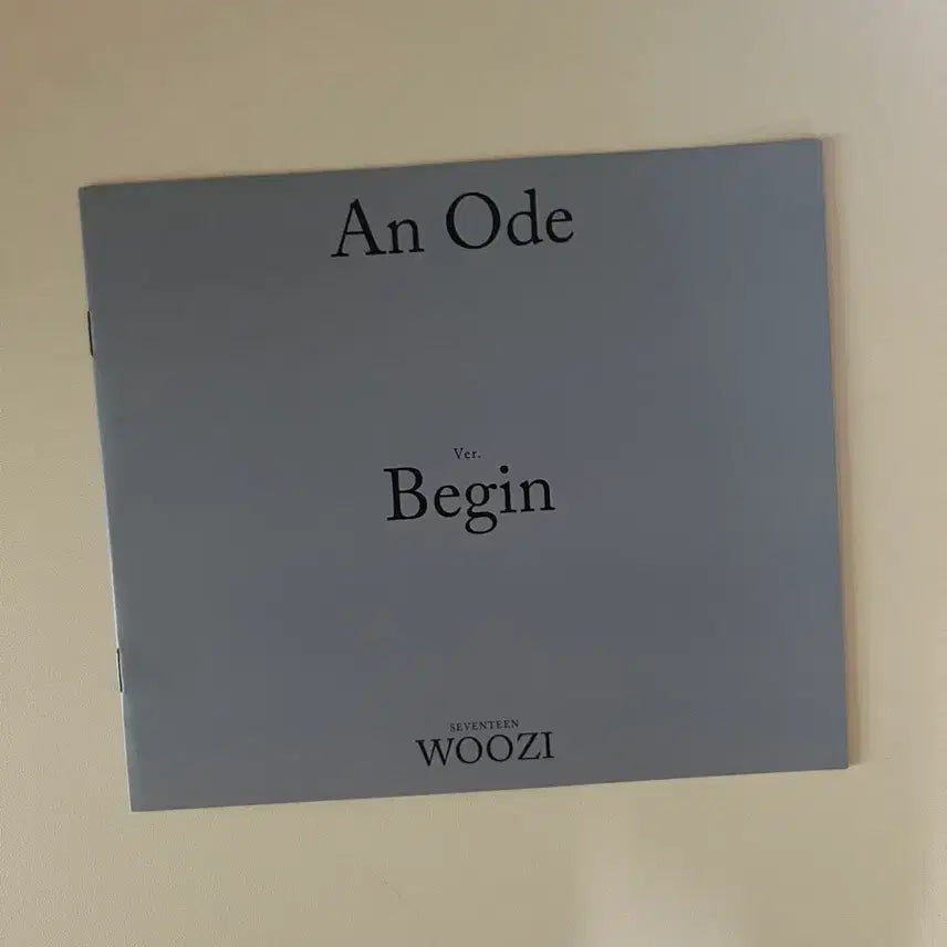 [BUNJANG] SEVENTEEN Woozi Ode to You Photobook / 세븐틴 우지 언오드 포토북 판매