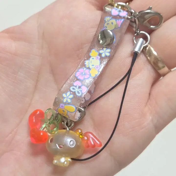 [BUNJANG] Sanrio Cinnamonroll Azuki Strap / 고전 시나모엔젤스 아즈키 스트랩 고전모카 시나모롤 스트랩