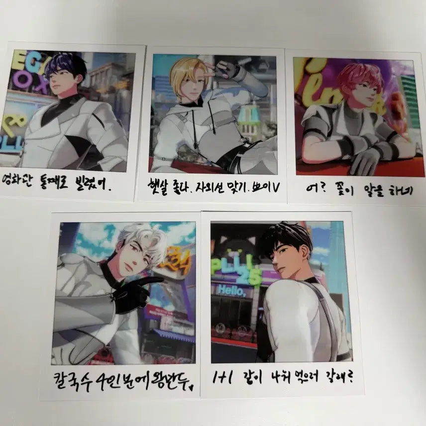 [BUNJANG] Plave Polaroid Card Bundle Set / Plave 플레이브 폴라로이드 카드 일괄