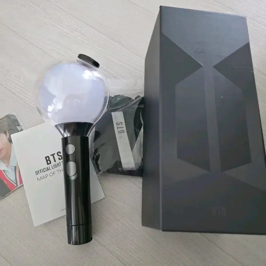 [BUNJANG] BTS Official Lightstick Ver. 1 Unused Full Set / BTS 공식 응원봉 구버전 / 미사용 / 구성품 풀세트