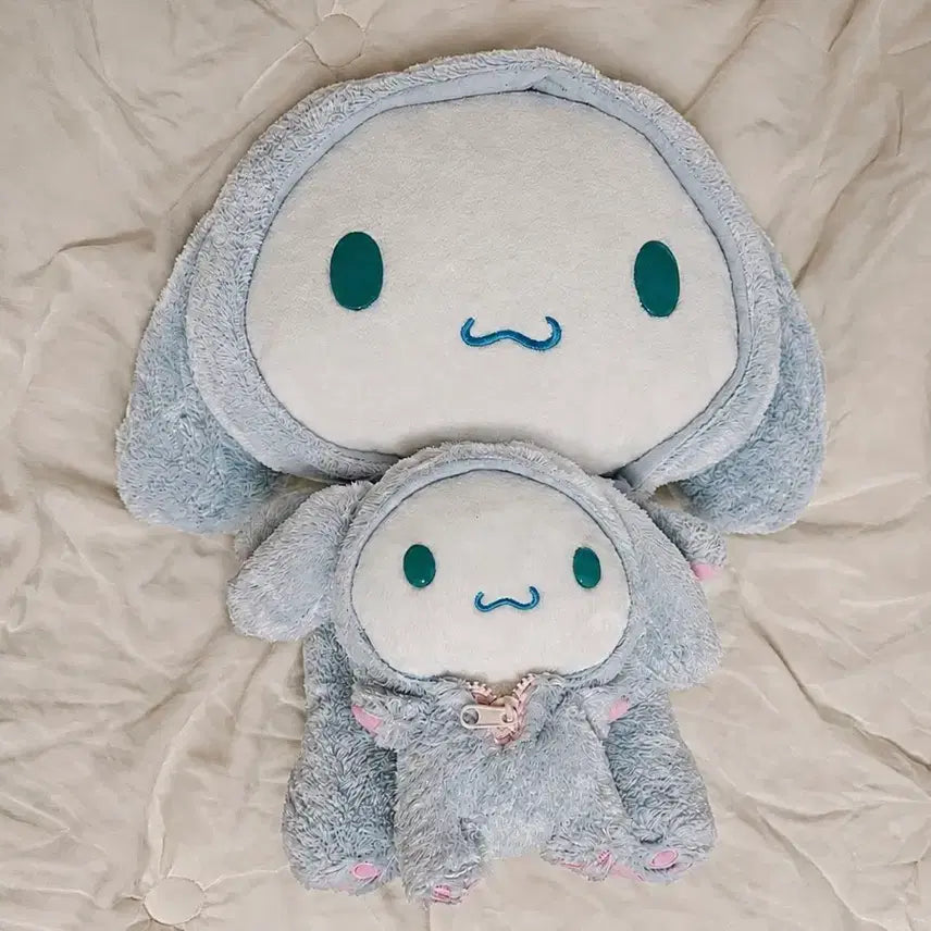 [BUNJANG] Sanrio Cinnamoroll 2005 Vintage Plush Doll Bundle Set / 유일 매물) 2005년 빈티지 시나모롤 후드 고전 인형 일괄