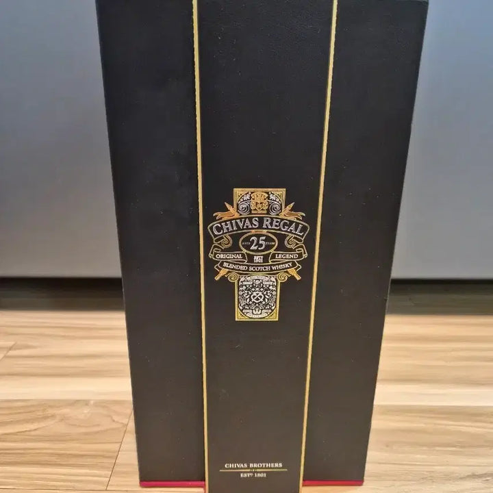 [BUNJANG] Chivas Regal 25 Year Old Empty Bottle / 시바스리갈  25년 공병입니다