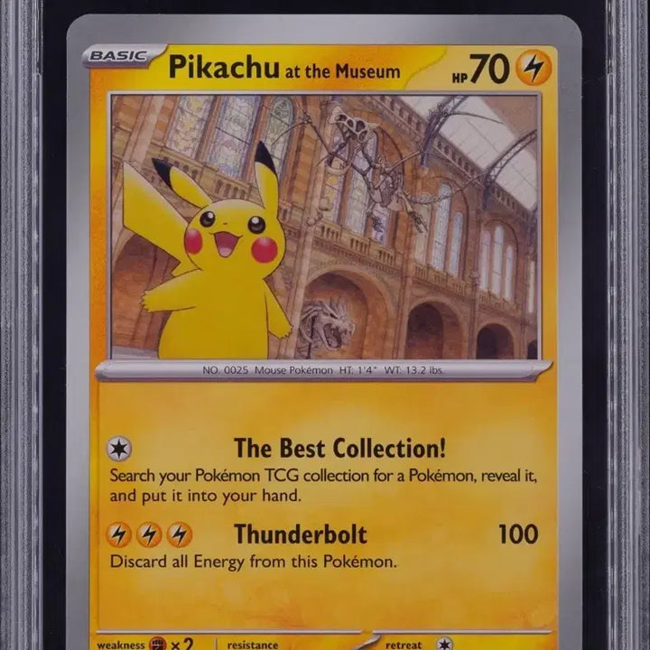 [BUNJANG] Pokemon Pikachu Museum Jumbo Promo Card PSA 9 Graded / psa9 등급 포켓몬 피카츄 박물관 한정판 점보 프로모카드