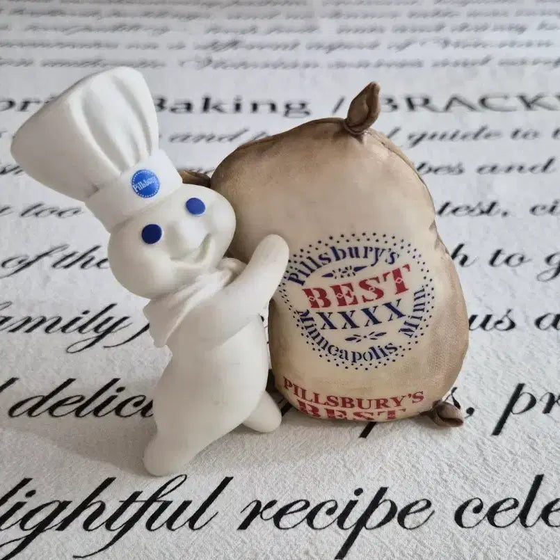 [BUNJANG] Pillsbury Doughboy Figure / 필스버리 밀가루 도우보이 피규어