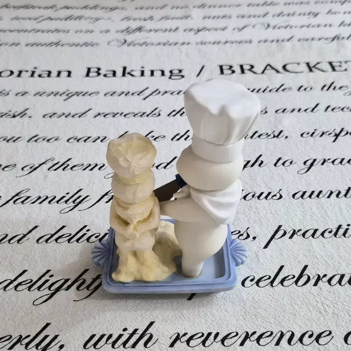 [BUNJANG] Pillsbury Doughboy Sculpting Figure / 필스버리 조각하는 도우보이 피규어
