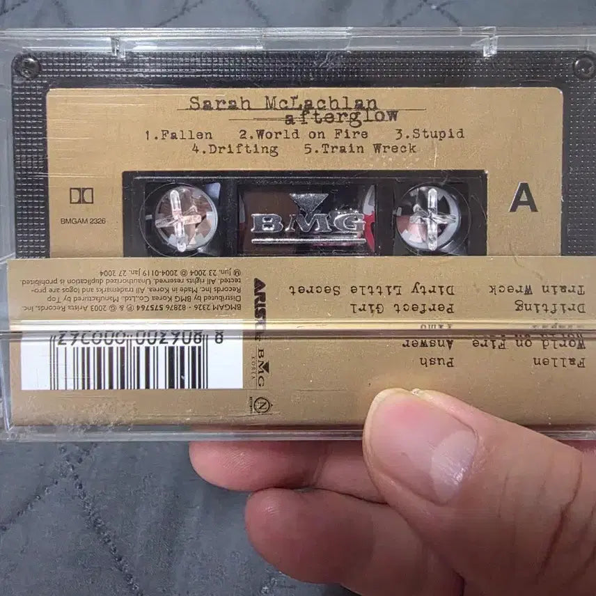 [BUNJANG] Sarah McLachlan Afterglow Cassette Tape / Sarah McLachlan Afterglow 카세트 테이프