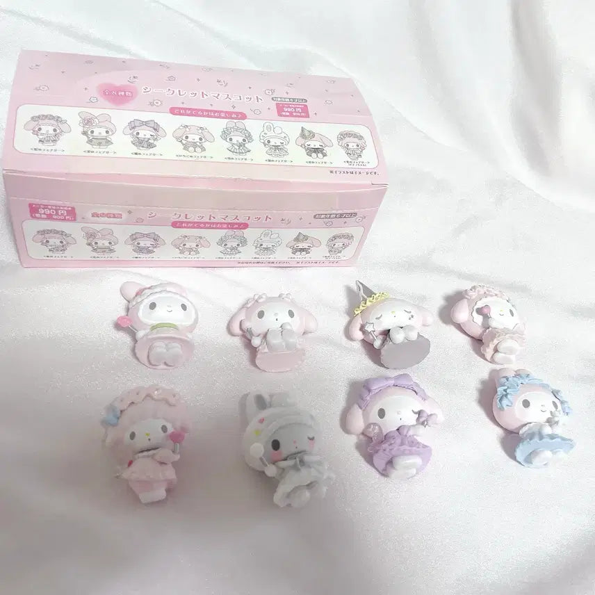 [BUNJANG] Sanrio My Melody 50th Anniversary Figure Set / 산리오 마이멜로디 50주년 애니버서리 피규어 세트 풀박스