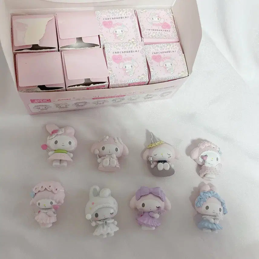 [BUNJANG] Sanrio My Melody 50th Anniversary Figure Set / 산리오 마이멜로디 50주년 애니버서리 피규어 세트 풀박스
