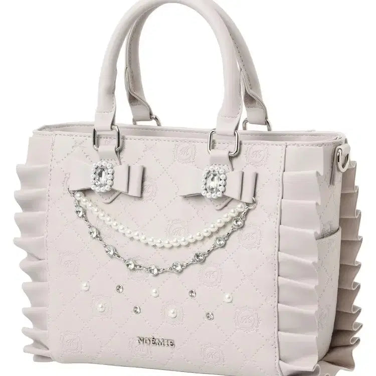 [BUNJANG] NOEMIE Bijou Monogram Ita Bag Pink / NOEMIE 노에미 비쥬 모노그램 오시 이타백 핑크