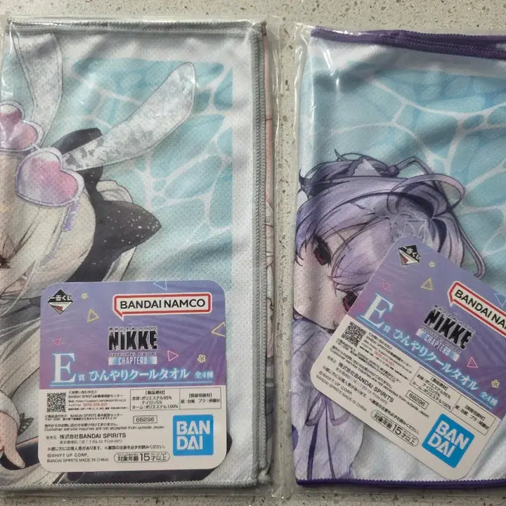 [BUNJANG] Niki Chapter 8 Ichiban Kuji E Prize Towel Set / 니케 챕터8 제일복귄 쿠지 E상 타올 2종 일괄