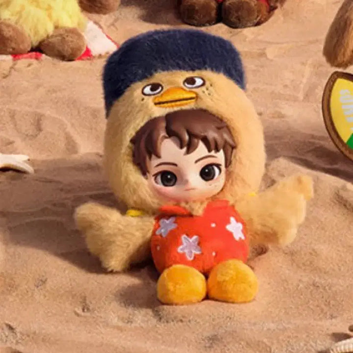 [BUNJANG] POP MART RISE Doll Keychain Set (Secret &amp; Mini Keychain) / 팝마트 라이즈 인형키링 똘병이 시크릿+미니키링 일괄