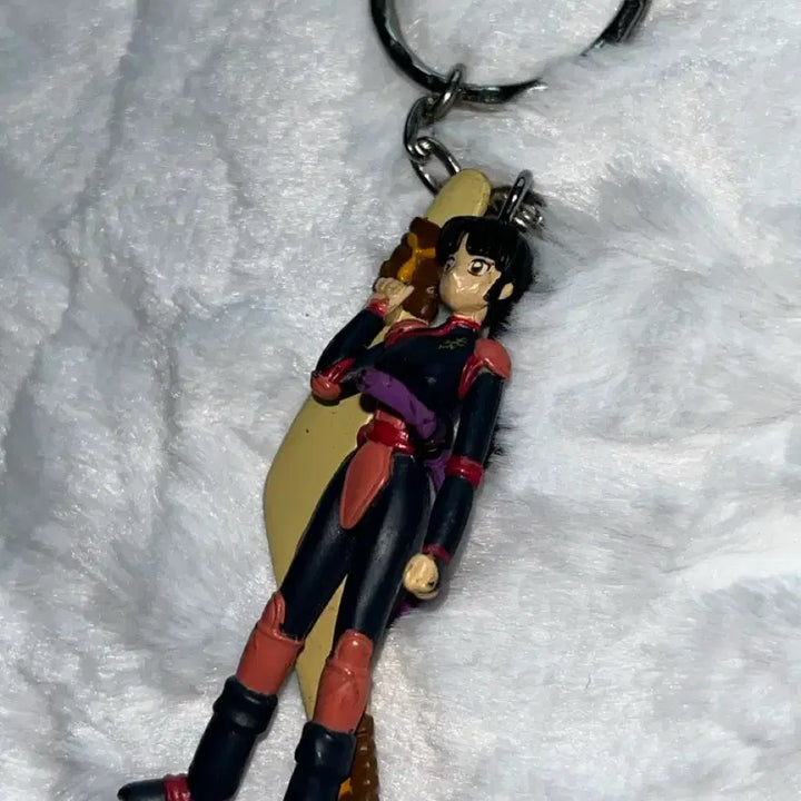 [BUNJANG] Inuyasha Sango Vintage Keychain / 고전 빈티지 토이 이누야샤 산고 키링