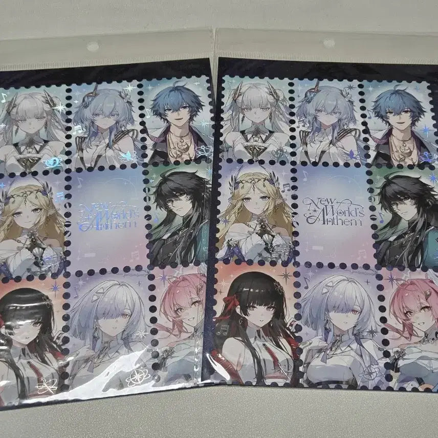 [BUNJANG] Shinsegae ui Changa Concert Stamp Sheet / 명조 콘서트 신세계의찬가 구매특전 우표형 시트