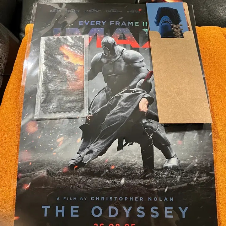 [BUNJANG] Odyssey IMAX Poster + TTT + OT / 오디세이 아이맥스 포스터+ttt+오티 판매합니다