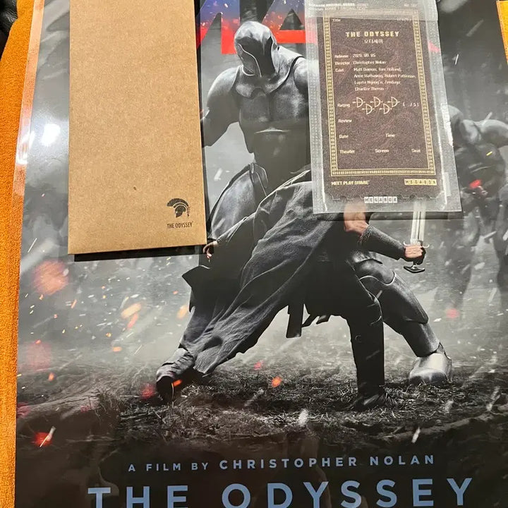 [BUNJANG] Odyssey IMAX Poster + TTT + OT / 오디세이 아이맥스 포스터+ttt+오티 판매합니다