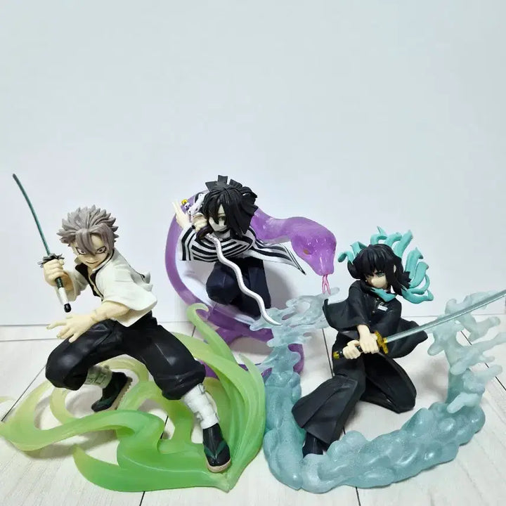 [BUNJANG] Demon Slayer SEGA CrossLink Figure 3-Set Bundle / [일괄] 귀멸의 칼날 SEGA 크로스링크(XrossLink) 피규어 3종