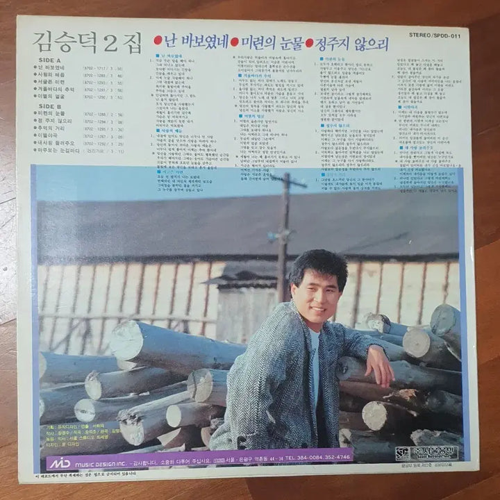 [BUNJANG] Kim Seung Duck 2nd Album LP / 김승덕 2집 LP.nm