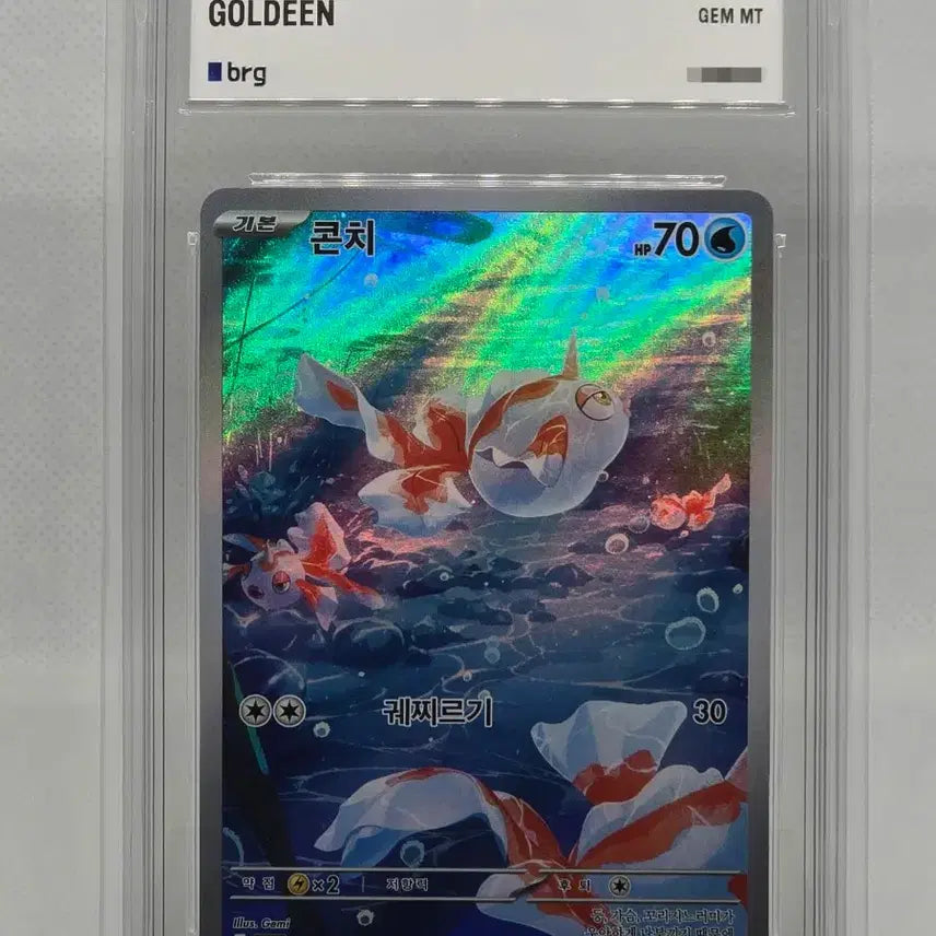[BUNJANG] Pokemon Card Conch AR GEM MT Graded Card / [BRG10] 포켓몬카드 콘치 AR