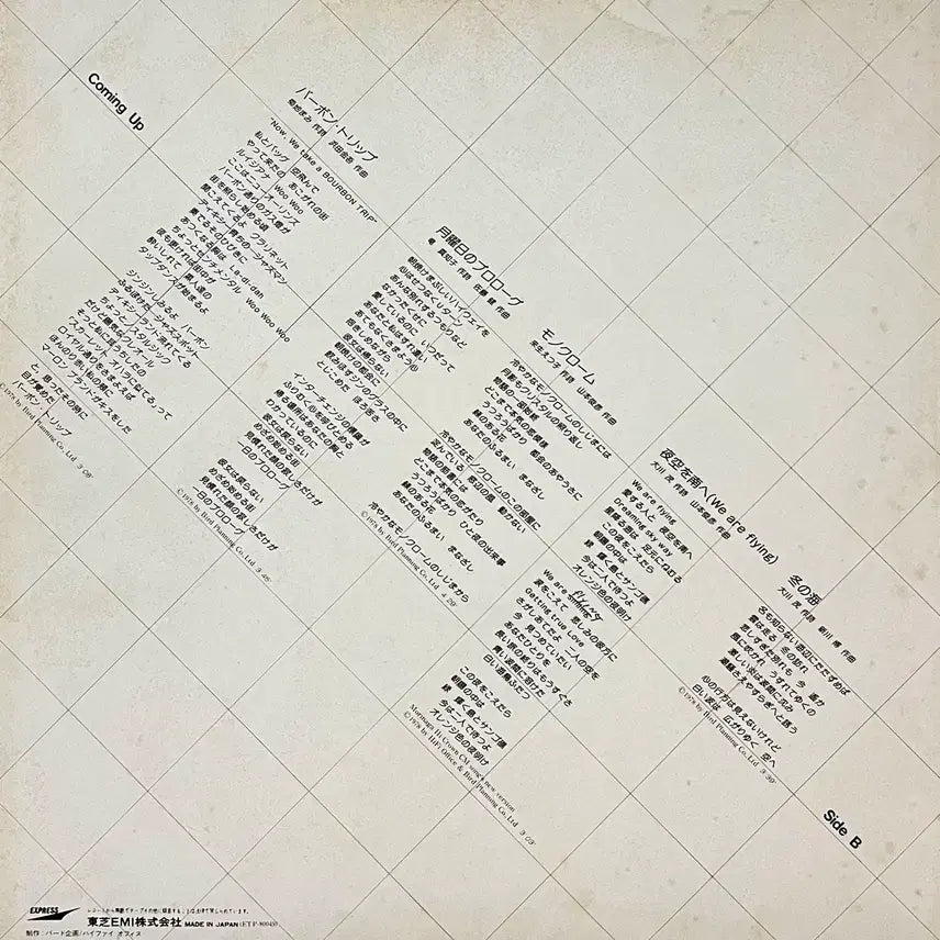 [BUNJANG] City Pop Hi-Fi Set Coming Up LP / 시티팝 하이파이세트 Hi-fi Set - Coming Up LP