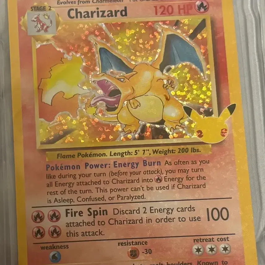 [BUNJANG] Pokemon Card North America 25th Anniversary Charizard Single Card / 무료배송)포켓몬카드 북미 25주년 리자몽, 거북왕 세트