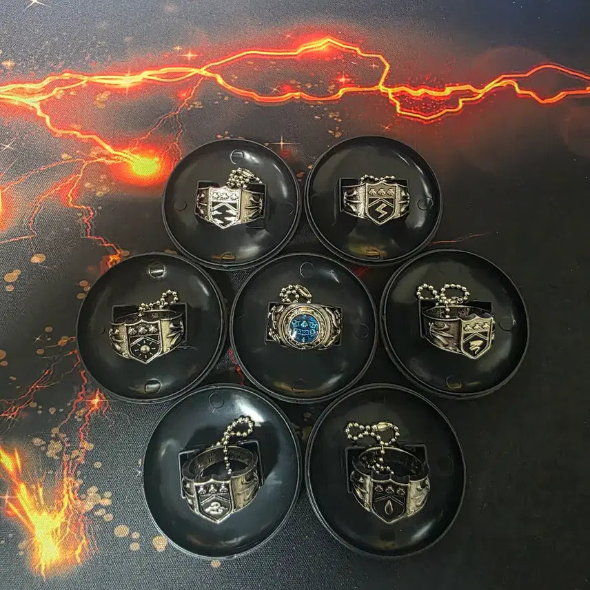 [BUNJANG] Reborn! Vongola Ring Gacha Ring DX Set / 가정교사 히트맨 리본 봉고레 반지 가챠링 dx 7종 판매