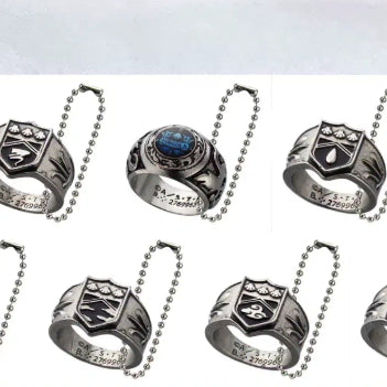 [BUNJANG] Reborn! Vongola Ring Gacha Ring DX Set / 가정교사 히트맨 리본 봉고레 반지 가챠링 dx 7종 판매