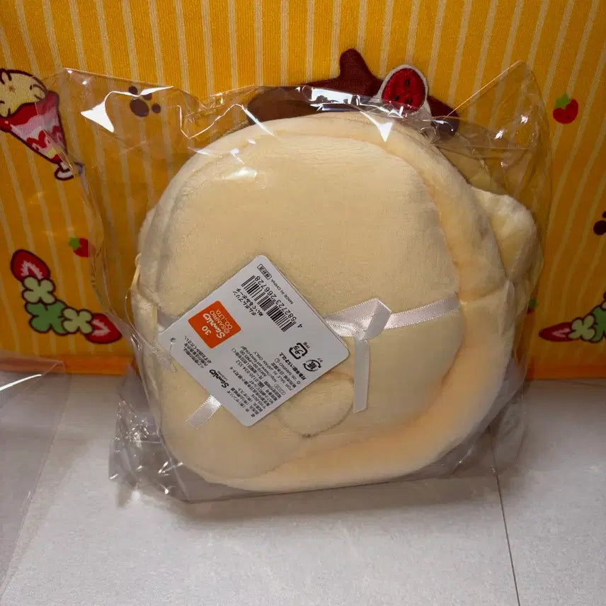 [BUNJANG] Sanrio Pompompurin 30th Anniversary Plush Pouch (Sealed) / 산리오 폼폼푸린 30주년 봉제인형 파우치 (미개봉)