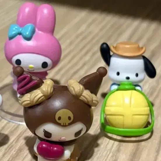 [BUNJANG] Sanrio Kuromi My Melody Pochacco Figure Bundle Set / 산리오 쿠로미 마이멜로디 포차코 피규어 일괄