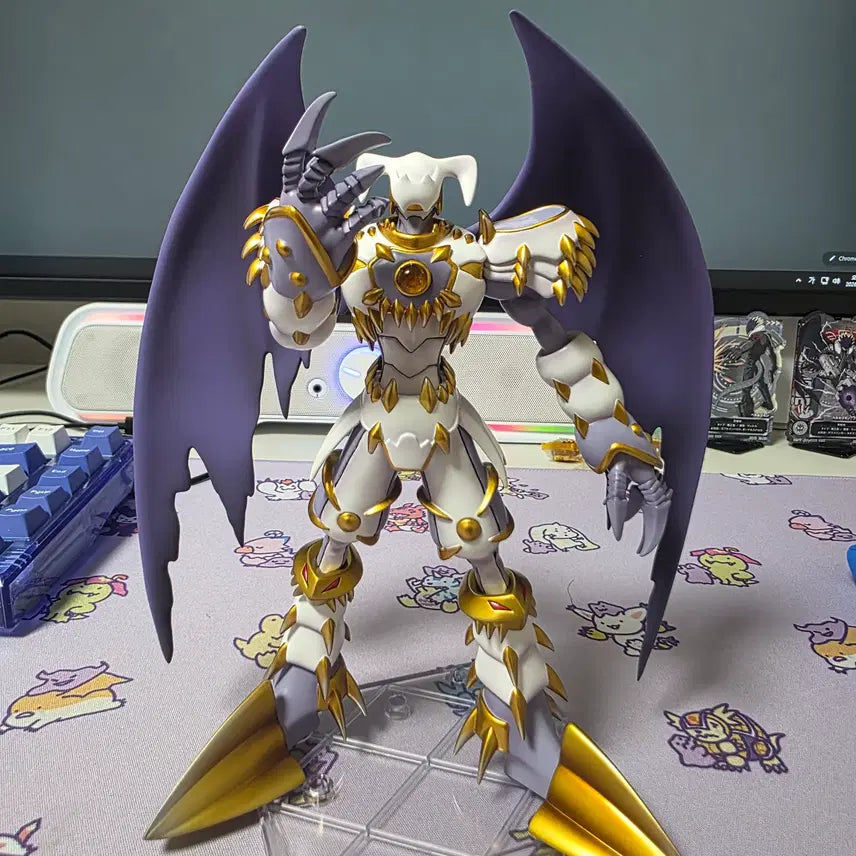 [BUNJANG] Genesis Studio Dynasmon &amp; LordKnightmon Digimon Resin Figure (Royal Knights) / 제네시스 스튜디오 듀나스몬 &amp; 로드나이트몬 디지몬 레진 피규어(로얄나이츠)